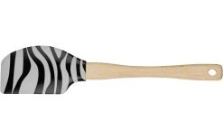 Kaiser Corne Zebra Print Noir/Blanc, 29 X 6 Cm - Racloir à Pâte -Paderno Shop unnamed file 844