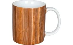 Könitz Tasse à Café Wooden Texture 300 Ml , 1 Pièce/s, Brun - Tasse