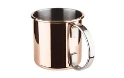 Paderno Gobelet à Cocktail Moscow Mule Plat, 500 Ml, 1 Pièce/s, Cuivre - Verres à Cocktail