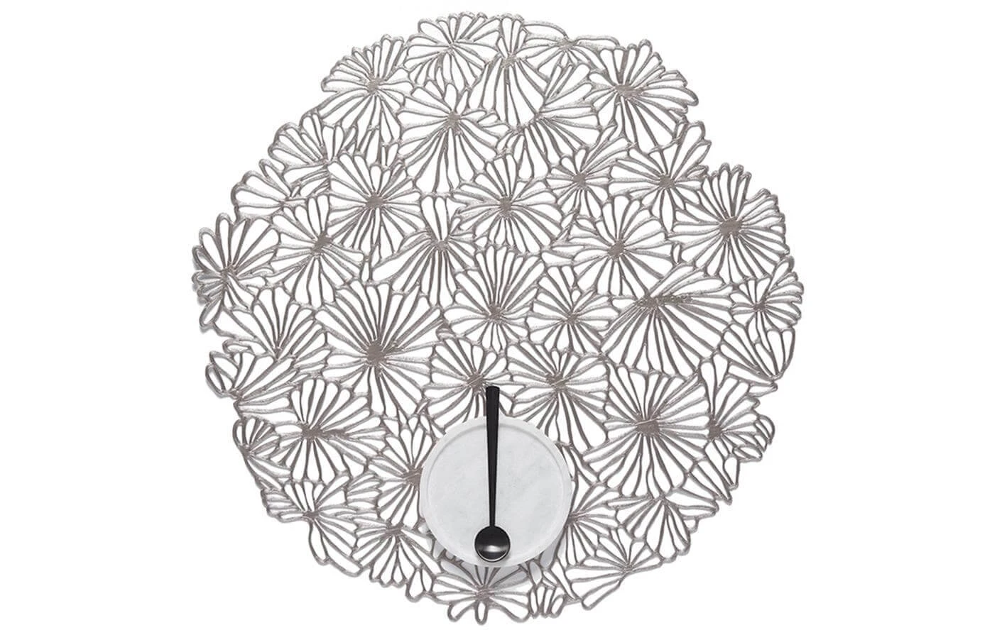 Set de table Daisy Ø 38 cm, Gris argent - Nappes de table Chilewich Set De Table Daisy Ø 38 Cm, Gris Argent - Nappes De Table -Paderno Shop unnamed file 912