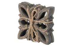 Hill Interiors Dessous De Verre Ivy 4 Pièces, Bois De Manguier - Sous-verre