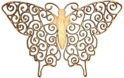 Aepll Consulting Dessous De Verre Papillon Bois D'érable - Sous-verre