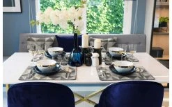 Adam Set De Table Bio Bel 30 Cm X 40 Cm, 2 Pièces, Noir - Nappes De Table -Paderno Shop unnamed file 979