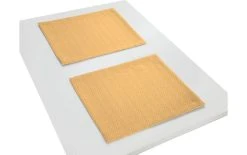 Adam Set De Table Graphic Ventus 30 Cm X 40 Cm, 2 Pièces, Jaune - Nappes De Table